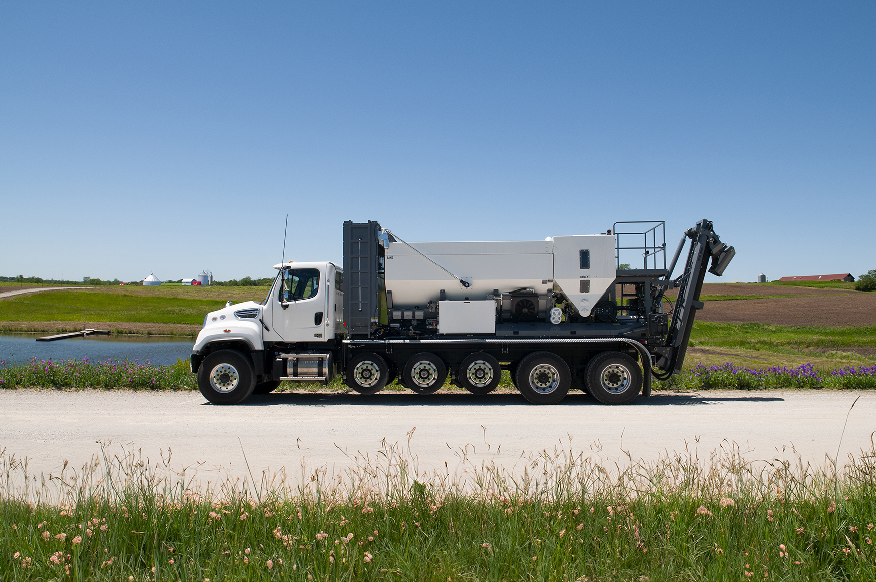 Concrete Supply Truck Missouri Volumetric Mix.